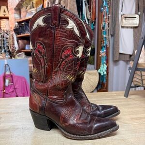 TEXAS BOOT COMPANY Vintage Men’s Cowboy Boots Sz 0
